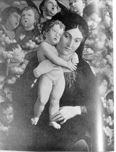 Ficonofue.com - Virgen con el Niño - Autor : Mantegna, Andrea - Area : Vida de la Virgen - Ciclo : Virgen con el Niño - Género : Pintura - Localización : Brera