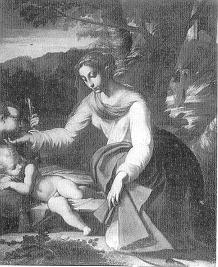 Mazzola, Girolamo Francesco, Parmigianino, copia d